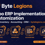 Odoo ERP Implementation by Byte Legions — Streamline Your Business
