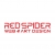 RedSpider Web and Art Design